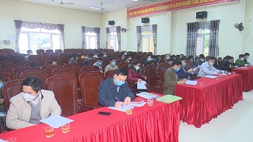 Đảng bộ xã Tân Phúc tổng kết công tác năm 2021