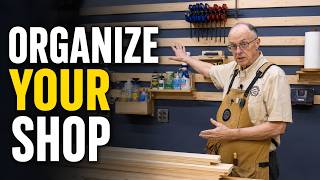 French Cleat Wall Setup for Better Shop Organization