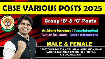 CBSE Various Group 