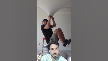 Stretch ceiling with print and integrated LED lights