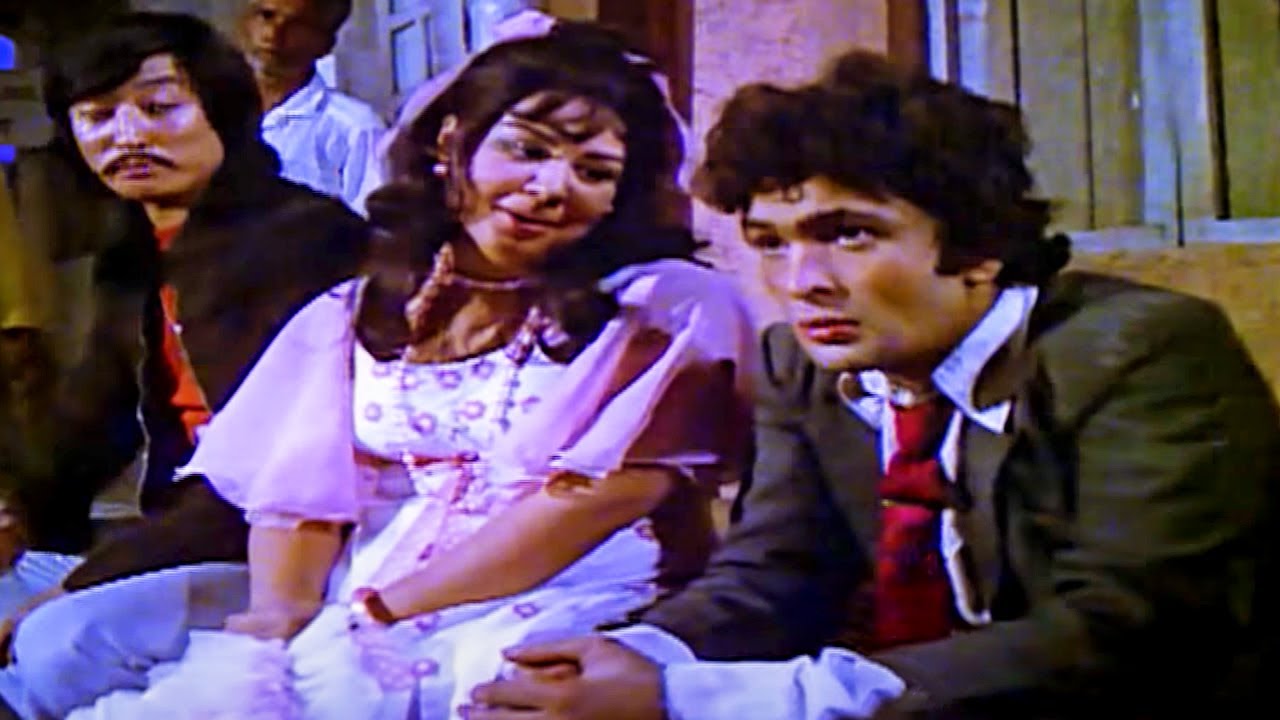 Mujhe Dosto Tum Gale Se Laga Lo HD  Rishi Kapoor  Mohammad Rafi Asha Bhosle Naya Daur 1978 Song