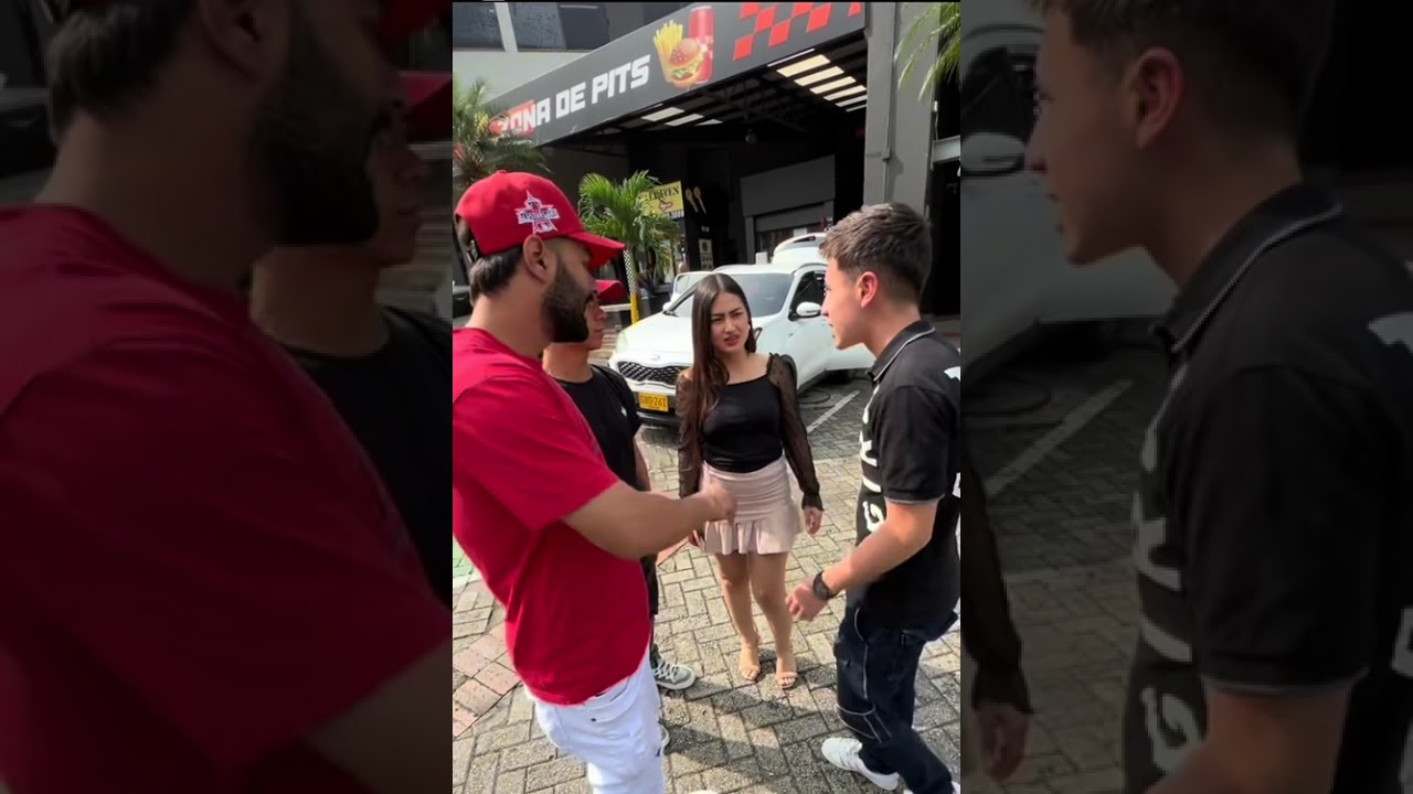 Le puso una cita a su Novia y a su amante en el mismo lugar a la misma hora miren #parati #viral