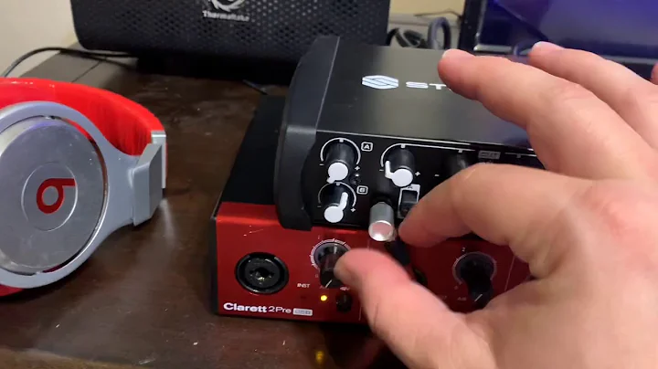 Sterling Audio 4 channel headphone amp review.