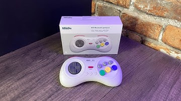UNBOXING — 8BitDo M30/80HA Controller: Sega Saturn White Edition (2023)