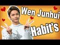 WEN JUNHUI HABITS || SEVENTEEN CRACK