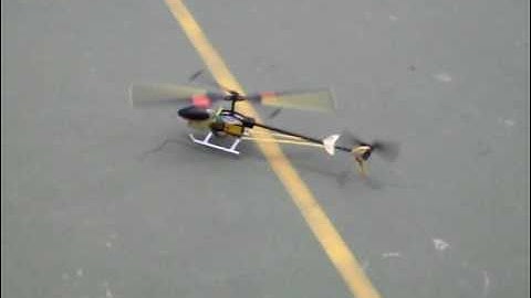 RC Helicopter My first flight