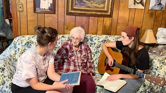 Singing Hymns With Our Granny
