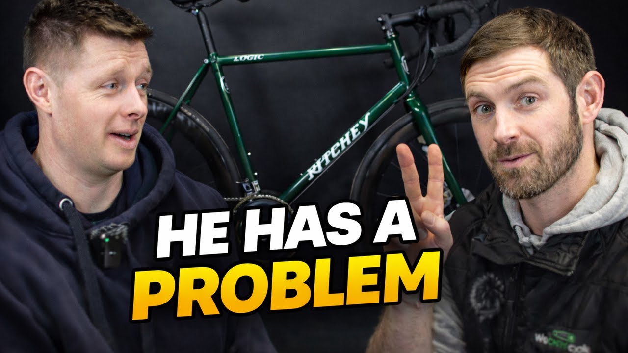 Он просто не может перестать покупать продукцию Ritchey's (Сталь — это реальность).