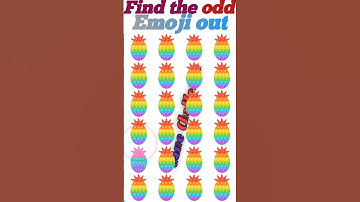 Find The Odd Emoji  | Memory Test Challenge 🤯|| part 11 || #shorts #emojichallenge