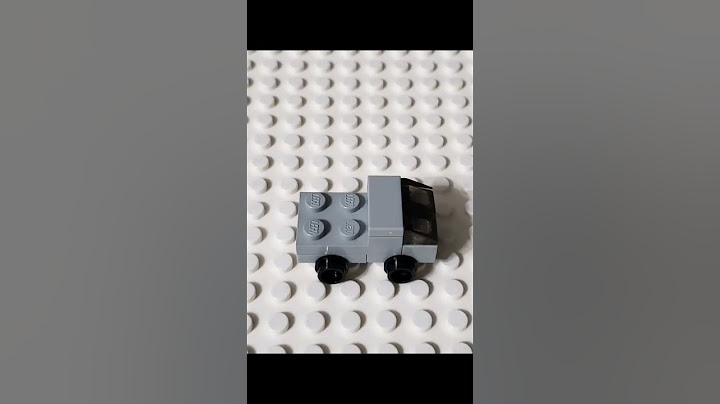 How to BUILD a Mini CYBER TRUCK #lego #legomoc #cybertruck #tutorial #legocity