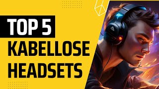 TOP 5 kabellose Gaming Headsets für PS5, XBOX PC  Wireless Gaming Headset Test 2024