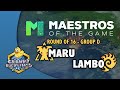 Maru vs Lambo - TvZ | Maestros of the Game: Ro16 Group D | Invitational Premier Tournament