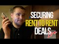 How to Secure Rent To Rent Deals on the Phone | Samuel Leeds