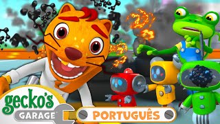 Explosão Petrolífera! | Temporada 4 Episódio 6 | Garagem do Gecko | Desenhos Animados em Português