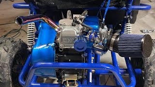 Coleman KT196 go kart suspension fix/ common issue. #gokart #garage #toys #diy #engine #coleman