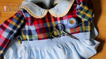 How to add smocking to a pattern using any fabric weight | Blocking using geometry