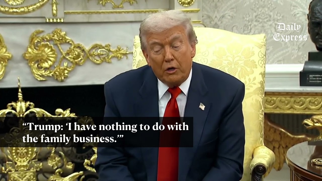 Trump Denies Conflict of Interest Over Family’s Saudi Business Ties