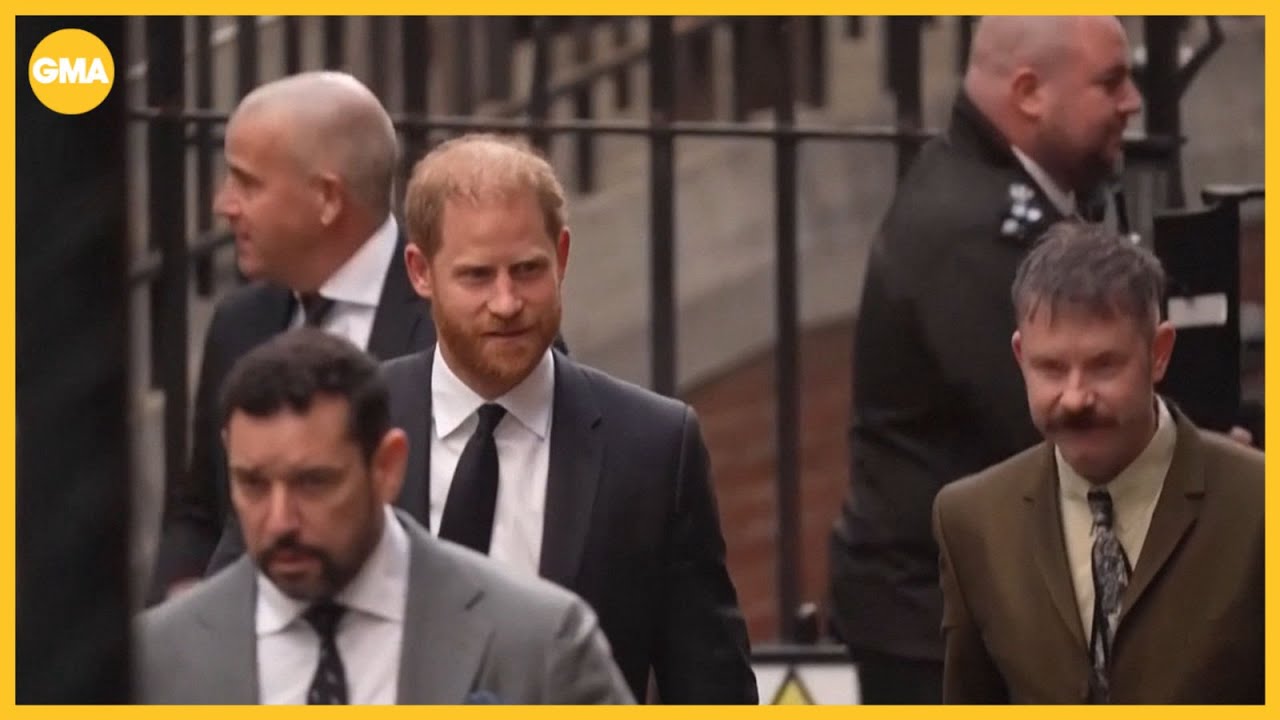 Prince Harry back in court in London