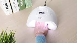 Lámpara Led Uv 48w Sun5 Uñas Manicure Esmalte Permanente Lámpara Led Uv 48w Sun5 Uñas Manicure Esmalte Permanente