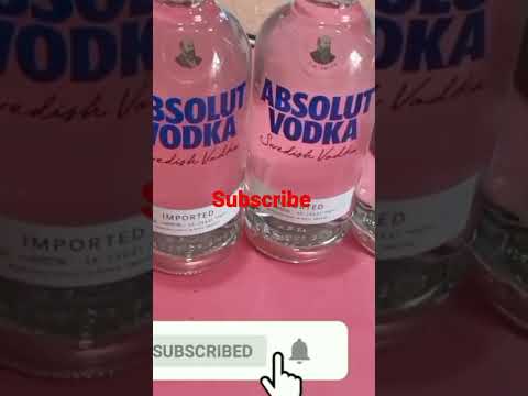 Absolut Vodka is a Swedish vodka FULL TIME REVIEW 🍾🍾🍾🍷🍷#shorts #subscribe #viral