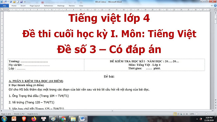 Hướng dẫn ra tiếng việt đề theo thông tư 22