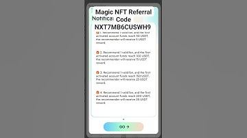Join Magic NFT Referral Link https://magicnft.xyz/v11/#signup?code=NXT7MB6CUSWH9 Magic NFT Withdraw