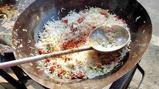 Roadside Chicken Fried Rice And Chicken Noodles | Indian Street Food