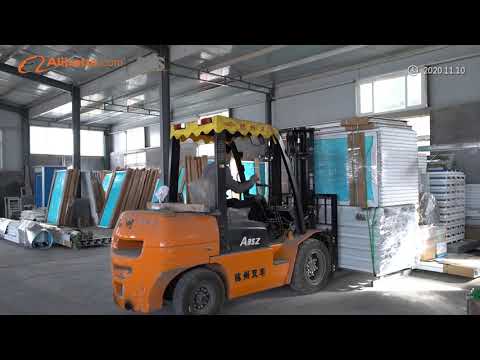 prefab flat pack container house home manufacture laizhou dingrong steel structure co.,ltd