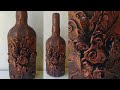 Bottle Art / Glass Bottle Decoration