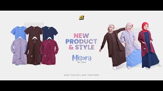 Baju Setelan Anak Perempuan HOOFLA KIDS Misora Set Outer