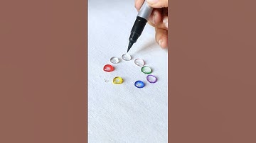 Which colour is your favourite? #shorts #funart #whatsyourcolor #icouldbered