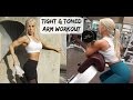 What DIET I follow | Tight & Toned ARM workout