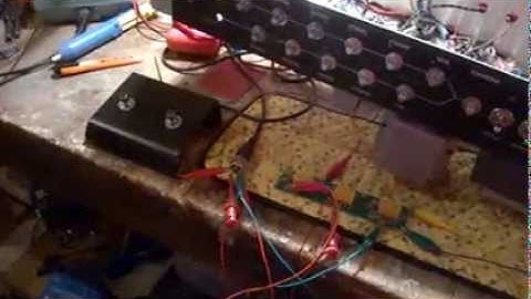 Wallace amplification channel switching relay test.
