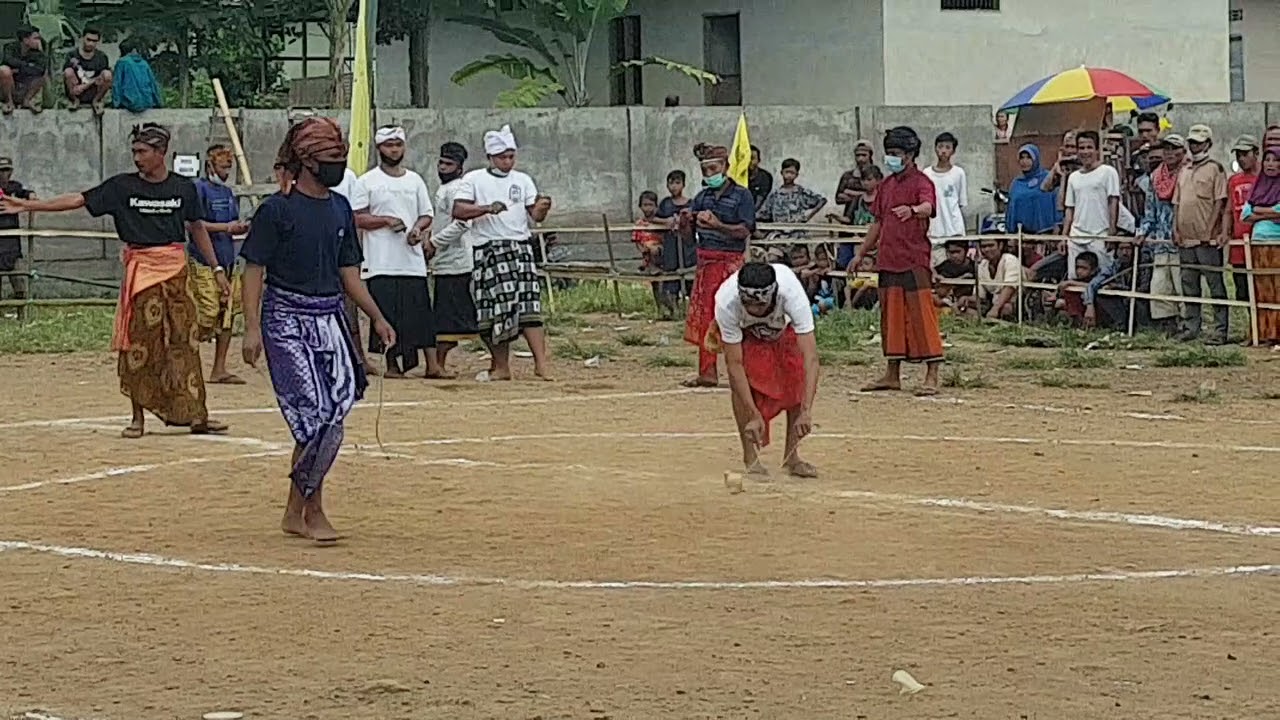 Otak Desa 1 Vs Ngining Lekong-Festival Gasing Tingkat Desa Ketangga