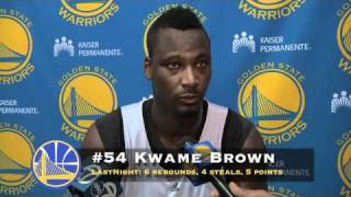 Warriors Practice Interviews - 12/27/11