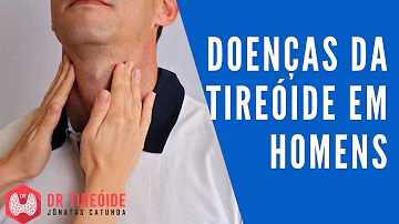 Quais os sintomas da tireoide no homem?