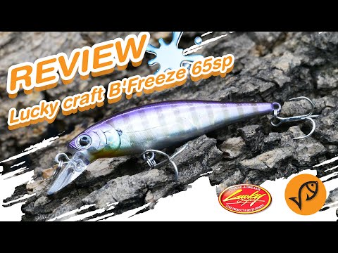 Lucky Craft B Freeze 65SP – Wobbler Sospeso 6.5cm 5g – Esche Da Pesca Per Bass E Trota – Made In Japan