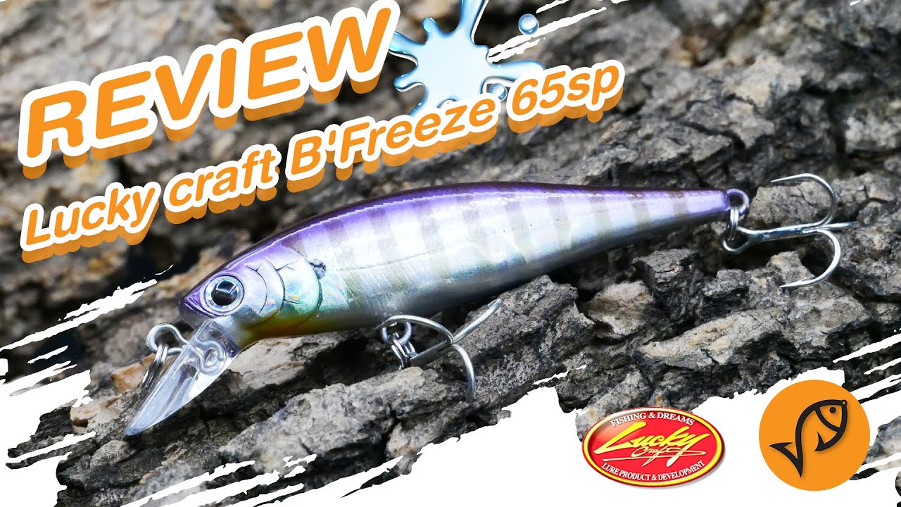 Lucky Craft B'Freeze 65sp ][ Lure Action Review Channel - YouTube