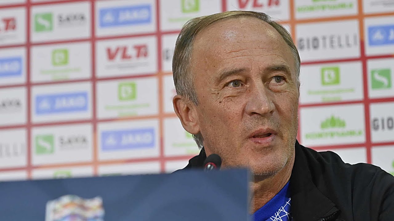 FFA TV. Post-match press-conference of Oleksandr Petrakov