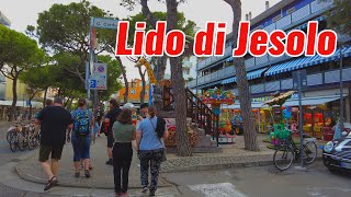 Lido di Jesolo. Отдых в Италии. Вечерний променад в Лидо ди Езоло 2022.