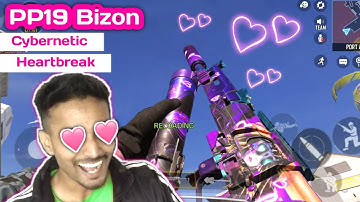 Cod Mobile PP19 Bizon Cybernetic Heartbreak Unlock | Gameplay