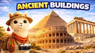 Amazing Ancient Buildings Around the World for Kids🏛️😲