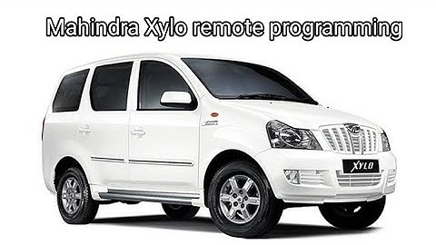 Mahindra Xylo remote programming