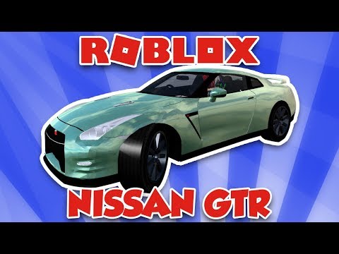 MY BRAND NEW NISSAN GTR in ROBLOX VEHICLE SIMULATOR | DRAG RACES | CAR STUNTS