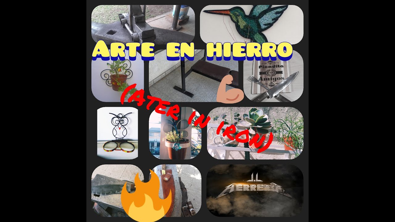 ARTE EN HIERRO: Artesanías en hierro/ modelos lindos y fáciles para vender (ater in iron)