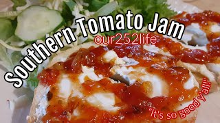 Tomato Jam / Garden Tomatoes/ Homemade Jam Recipe / Unique Jam