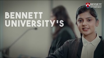 Short snippet of what Law at Bennett University (The Times Group)