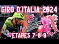 Giro ditalia 2024 sur tour de france 2023  etapes 789 avec une tape de lgende