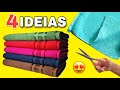 Ideias com toalhas velhas  faa voc mesmo