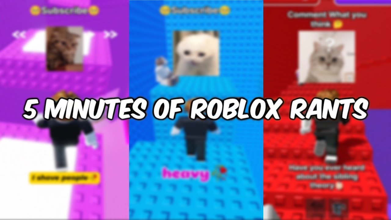 5 MINUTES of Best Roblox Rants! - YouTube